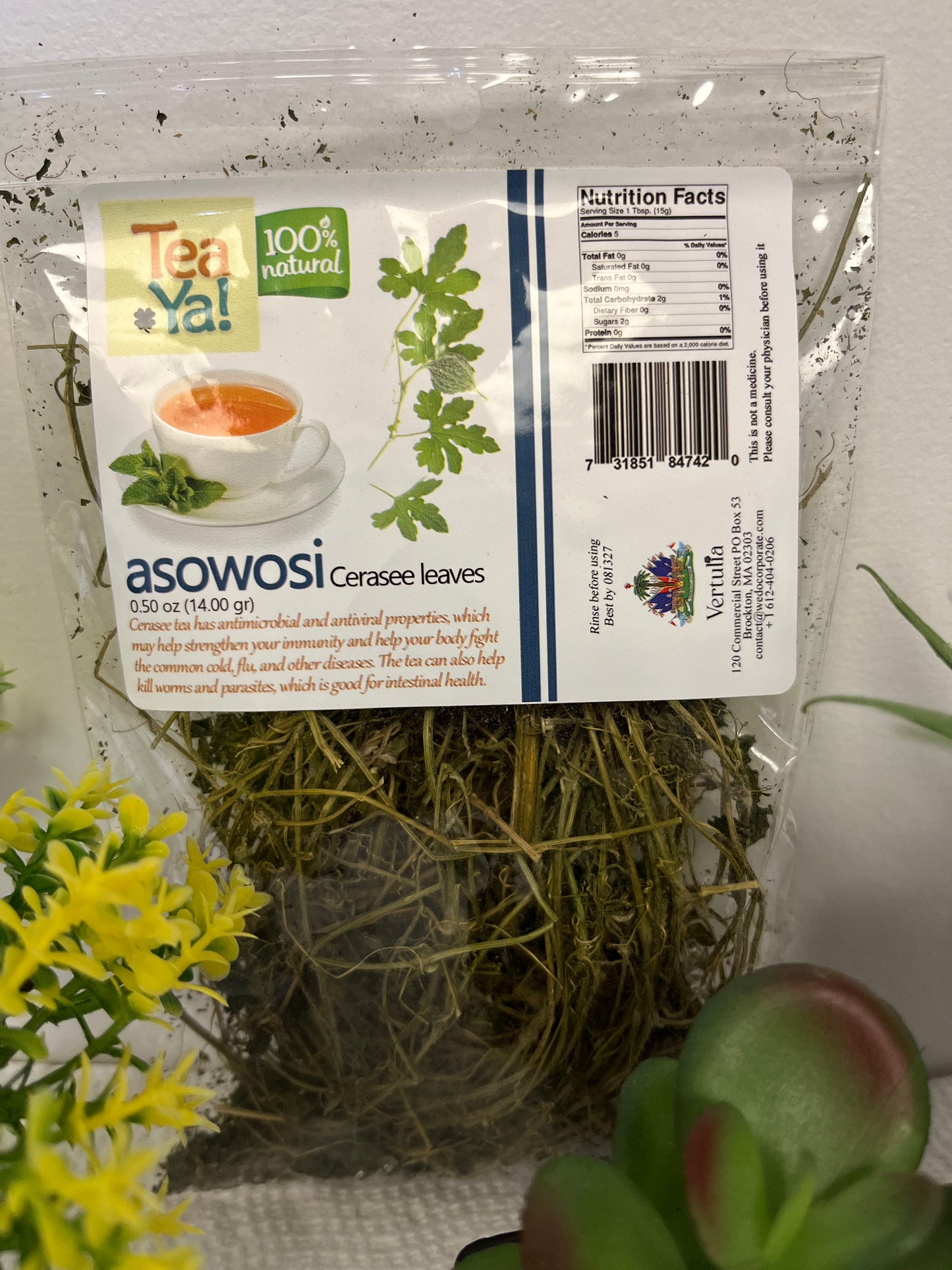 TEAYA! FEY ASOWOSI /CERASEE LEAVES | 0.50 OZ