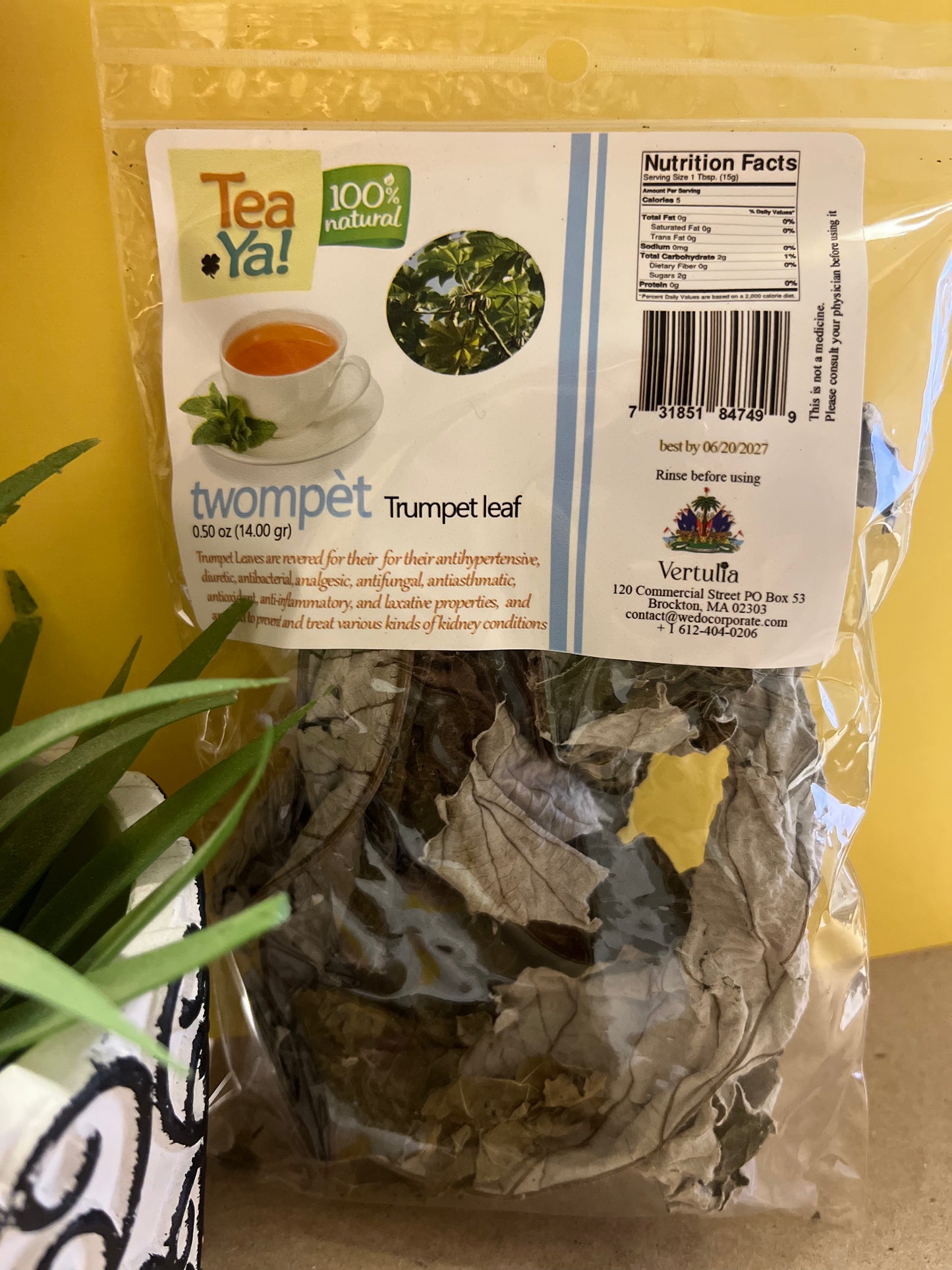 TEAYA! FEY TWONPET  | TRUMPET LEAF | 0.50 OZ