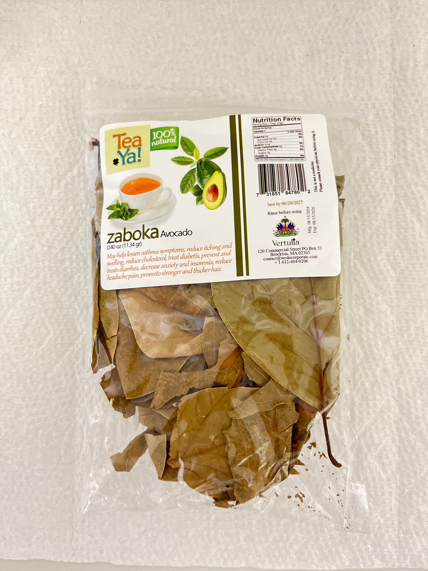 TEAYA! FEY ZABOKA | AVOCADO - 0.40 OZ